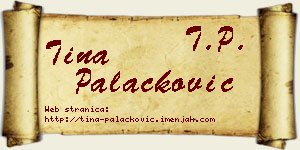 Tina Palačković vizit kartica